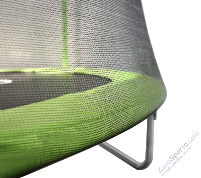 Батут Arland 10FT с внешней страховочной сеткой и лестницей (Light green)