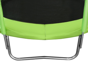 Батут Arland 6FT с внешней страховочной сеткой и лестницей (Light green)