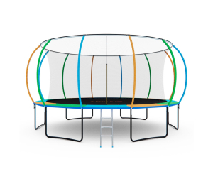 Батут с сеткой DFC A.KOU Kids 16ft с лестницей