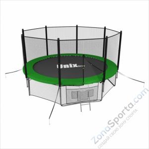 Батут Unix line 12 ft outside (Green)