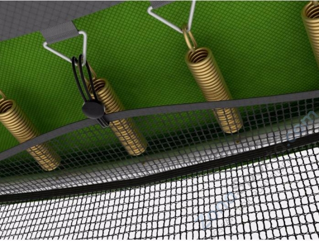 Батут Unix line 14 ft outside (Green)