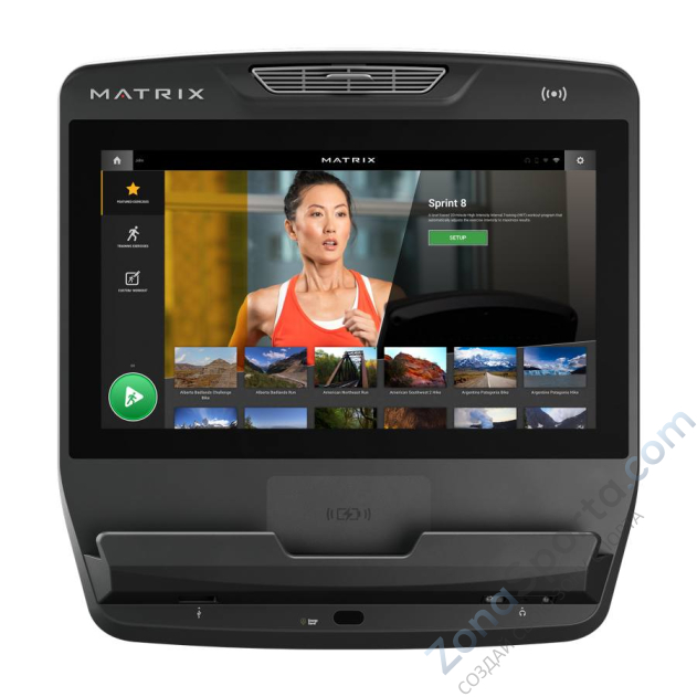 Беговая дорожка Matrix Performance с консолью Touch