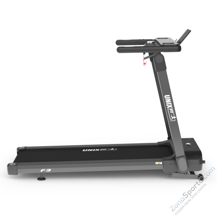Беговая дорожка Unix Fit Hi-tech F3 Plus Space Grey
