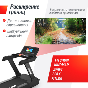 Беговая дорожка Unix Fit T-1300 Pro (10,1 TFT)