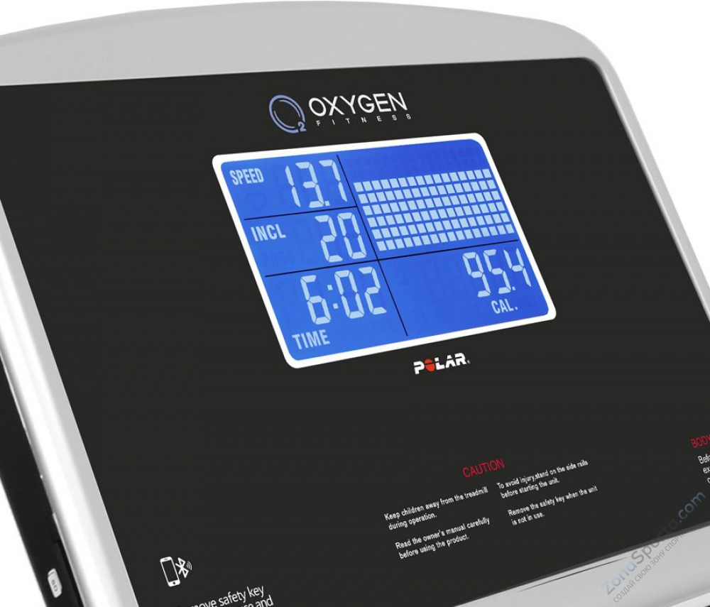Беговая дорожка Oxygen Fitness New Classic Aurum LCD