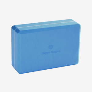 Блок для йоги Hugger Mugger 3 in. Foam Yoga Block голубой
