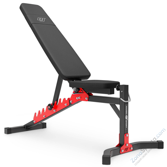 Cкамья регулируемая с возможностью установки доп опций Marbo Sport MH-L115 2.0