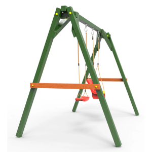 Деревянные качели Пикник 2 Вега (качели для малышей качели долька)