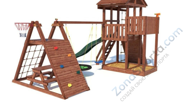 Детская площадка CustWood Family F10 