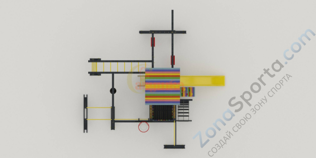 Детская площадка Савушка 2 (Black)
