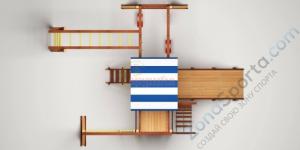 Детская площадка Савушка 4 Сезона 7