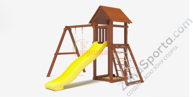 Детская площадка Савушка Мастер 7 (Махагон)