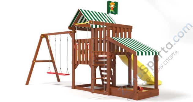 Детская площадка Савушка TooSun (Тусун) 3 Plus с песочницей