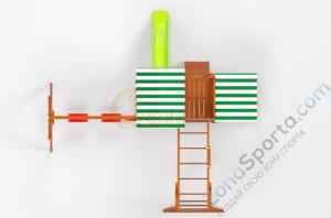 Детская площадка Савушка TooSun (Тусун) 4 с песочницей