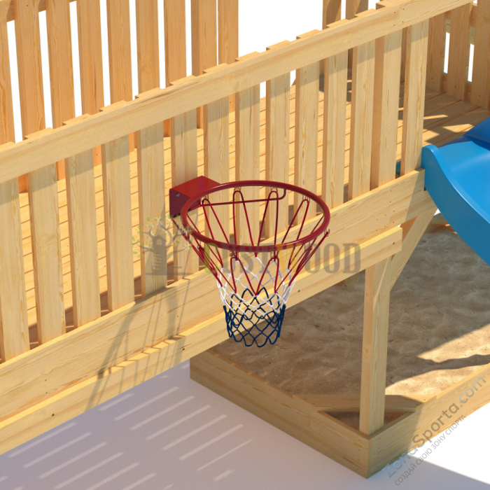 Детская деревянная игровая площадка для улицы дачи CustWood Scout S12