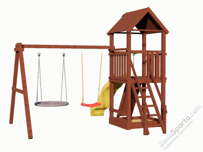 Детская деревянная площадка Smile Big Base