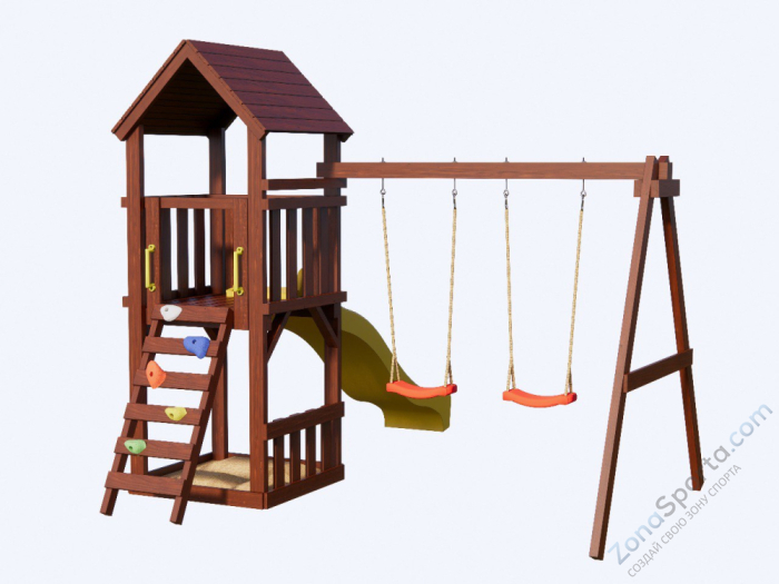 Детская деревянная площадка Smile Mini