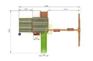 Детская игровая площадка IgraGrad В5
