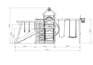 Детская игровая площадка IgraGrad X4