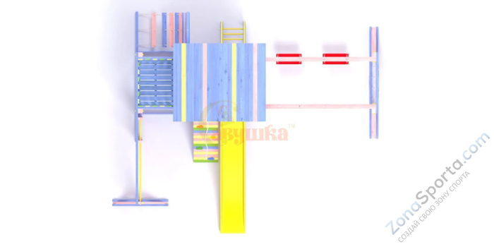 Детская игровая площадка Савушка-15 (Color-7)