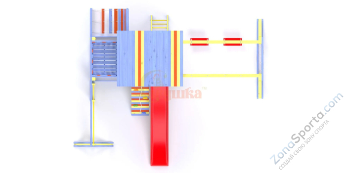 Детская игровая площадка Савушка-15 (Color-9)