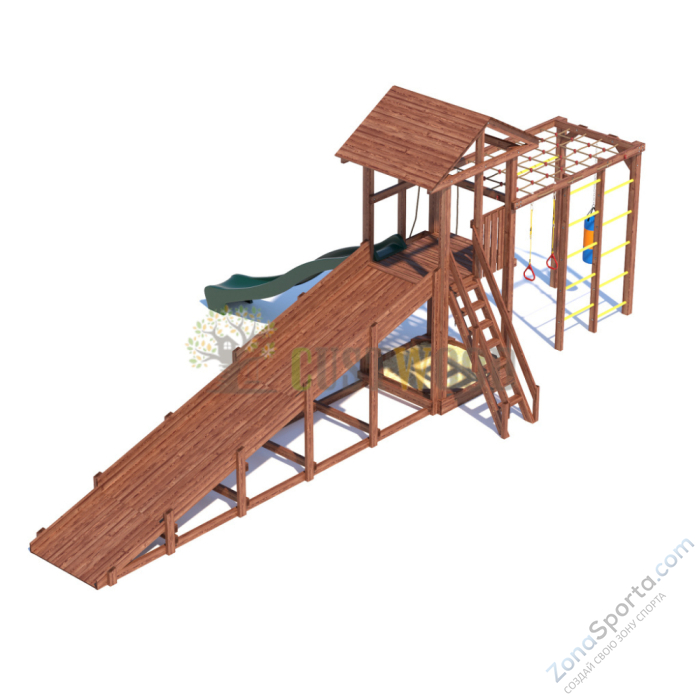 Детская площадка CustWood All-Season 4 (круглый год)