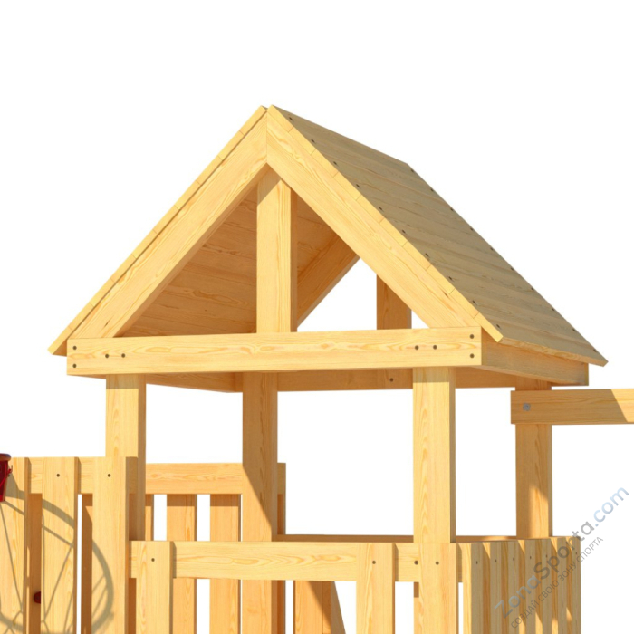 Детская площадка CustWood Junior J15 с деревянной крышей