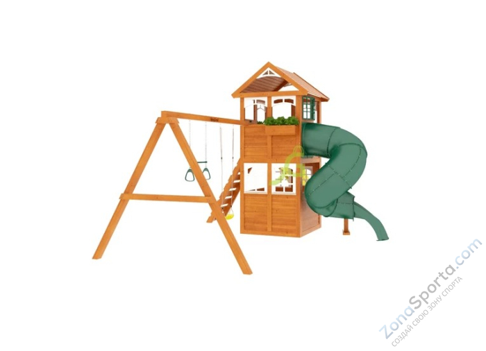 Детская площадка IgraGrad Клубный домик с трубой Luxe