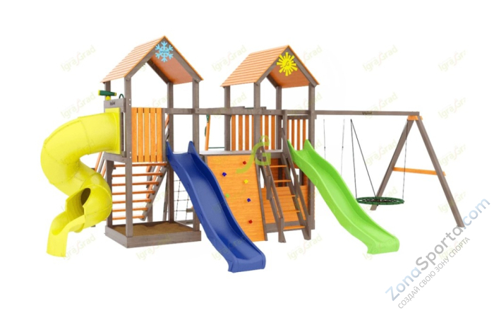 Детская площадка IgraGrad Комбо с трубой
