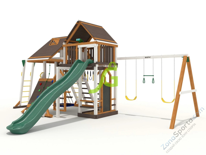 Детская площадка IgraGrad Крепость Фани Deluxe + мод.2