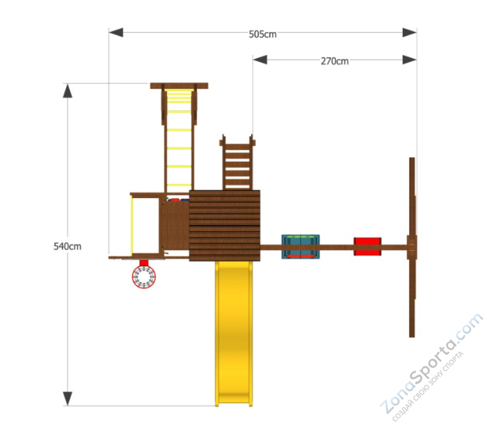 Детская площадка Космо 2