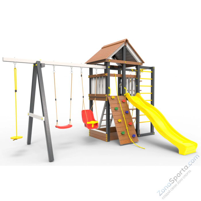 Детская площадка Пикник Ультра с турником и шведской стенкой