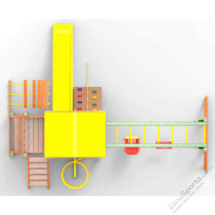 Детская площадка Пикник Вега Макси с рукоходом Вираж