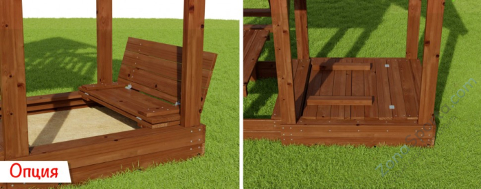 Детская площадка Romashka 7 Luxury