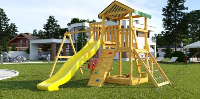 Детская площадка Савушка Мастер 2 Plus (горка 3 метра)