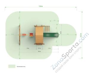 Детский городок Выше Всех Звезда