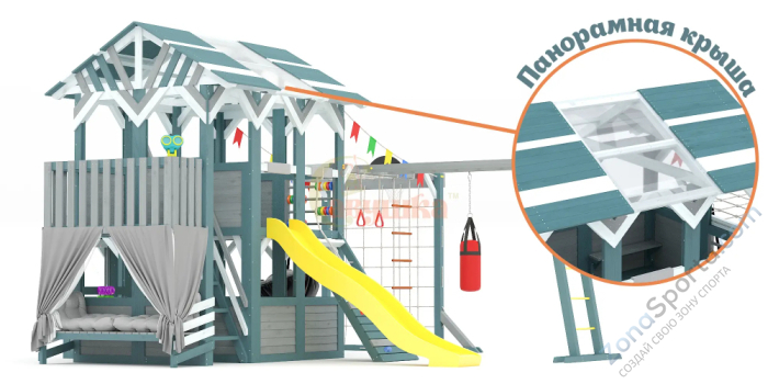 Детский игровой комплекс Савушка PlayHouse-4