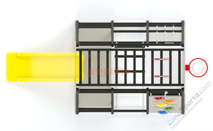 Детский комплекс Савушка Непоседа 2 nero