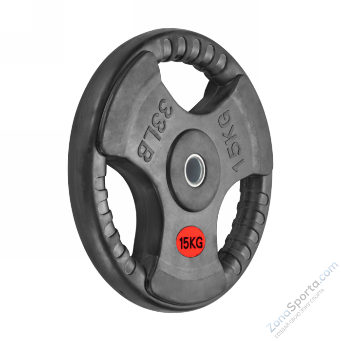 Диск 25 мм. обрезиненный 15 кг. VictoryFit VF-S251500