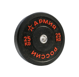 Диск бамперный Армия России AR-BMPPL-25 25 кг
