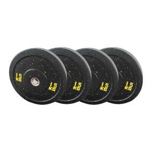 Диск бамперный черный 15 кг Fitex FTX-1037-15