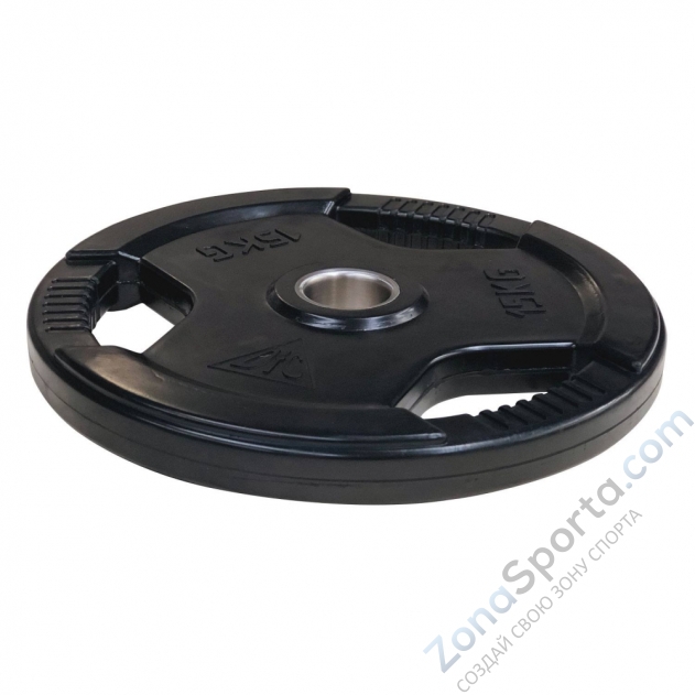 Диск обрезиненный DFC, чёрный, 51 мм, 15кг