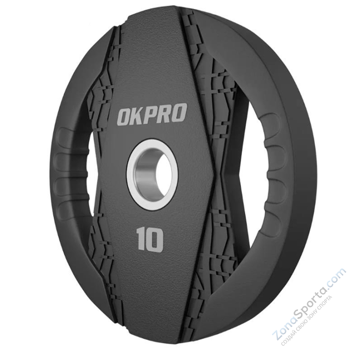 Диск олимпийский обрезиненный 20 кг OKPRO OK2005C-2000