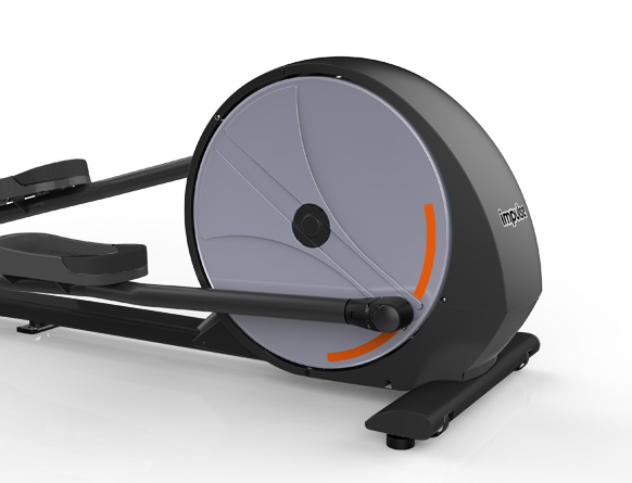 Профессиональный эллиптический тренажер Impulse RE500 LED