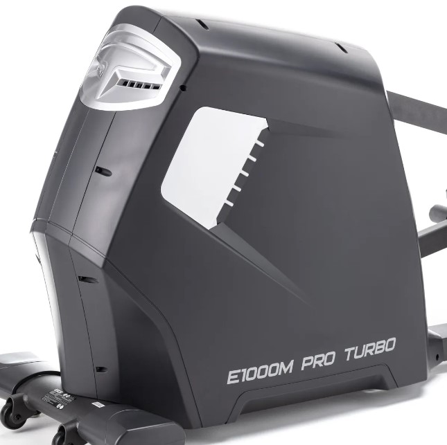 Эллиптический тренажер с автонаклоном профессиональный Bronze Gym E1000M PRO Turbo (New)