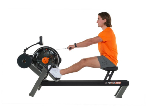 Гребной тренажер FluidPowerROW Grey