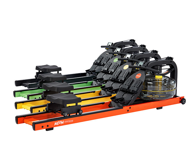 Гребной тренажер Neon Plus - оранжевый