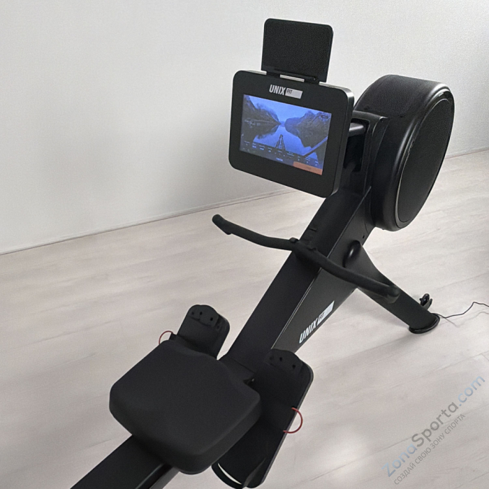 Гребной тренажер Unix Fit Air Magnetic Rower-1100 Pro (10.1 TFT)