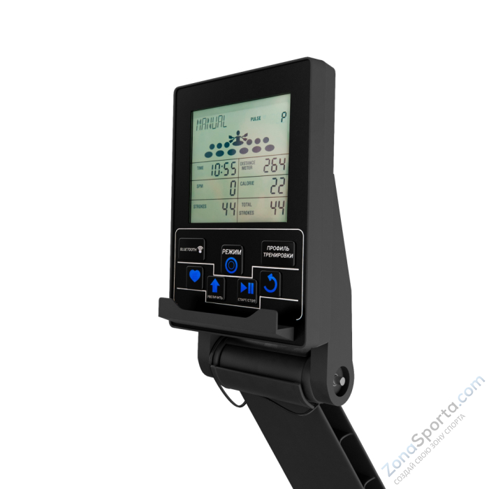 Гребной тренажер Unix Fit Air Rower-X Black