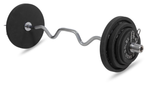 Гриф 50 мм. EZ-образный 1,2 м. до 120 кг. VictoryFit VF-S5012E120